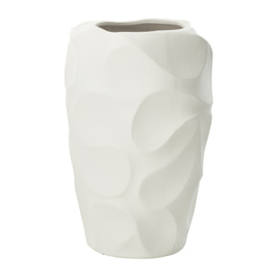J-Line vase Mirena - céramique - blanc - large - 43 cm de hauteur