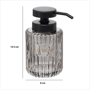 Dsitributeur à savon "Glass" gris