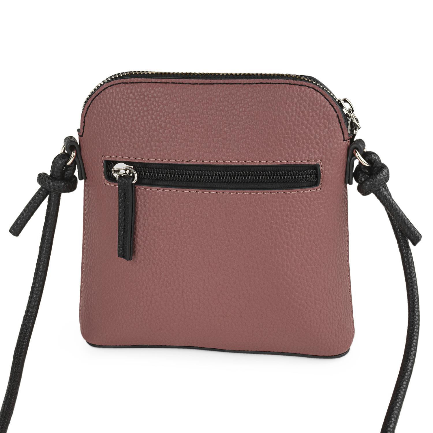 Bolso Bandolera Mujer Sint/Pu Skpat Narbona Negro-Rosa