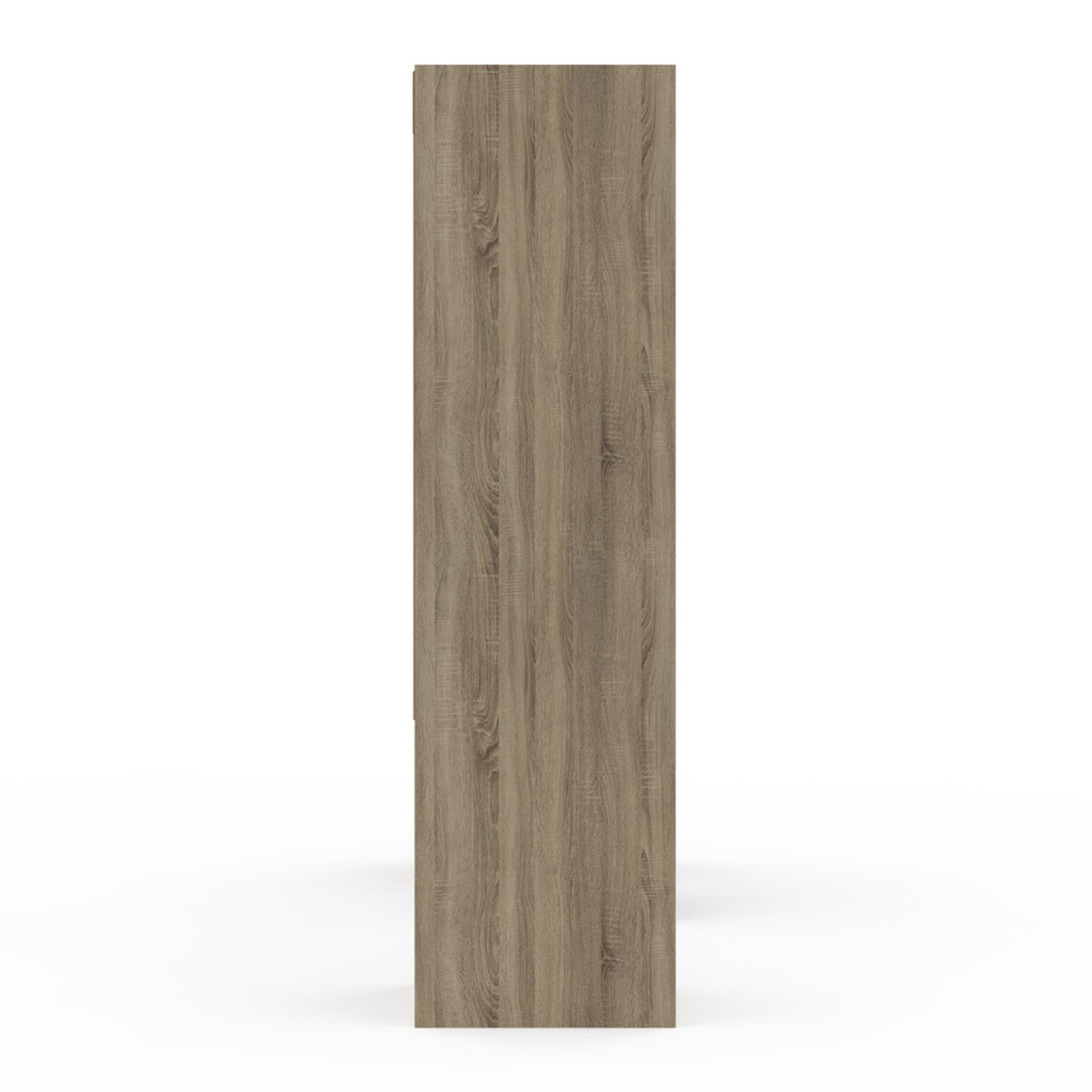 Dressing Justine extensible 120-180cm effet bois 6 tiroirs double colonne