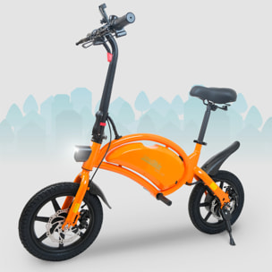 URBANGLIDE eBike 140 Orange – Draisienne électrique 25 km/h, 18 km