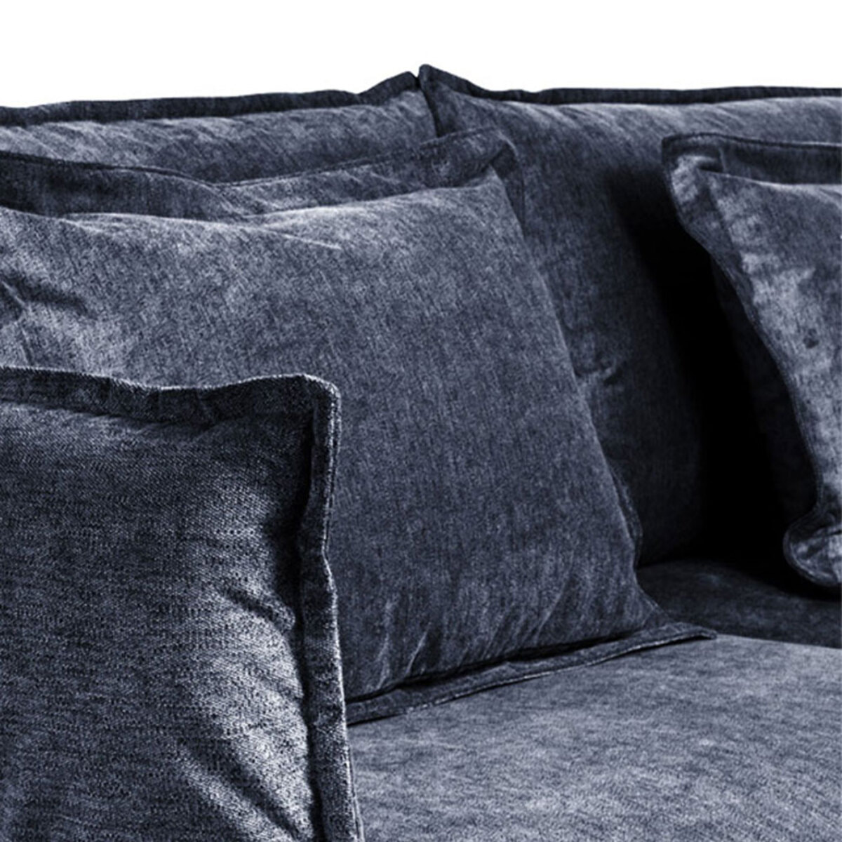 Canapé Tissu droit Verduro - 4 Places