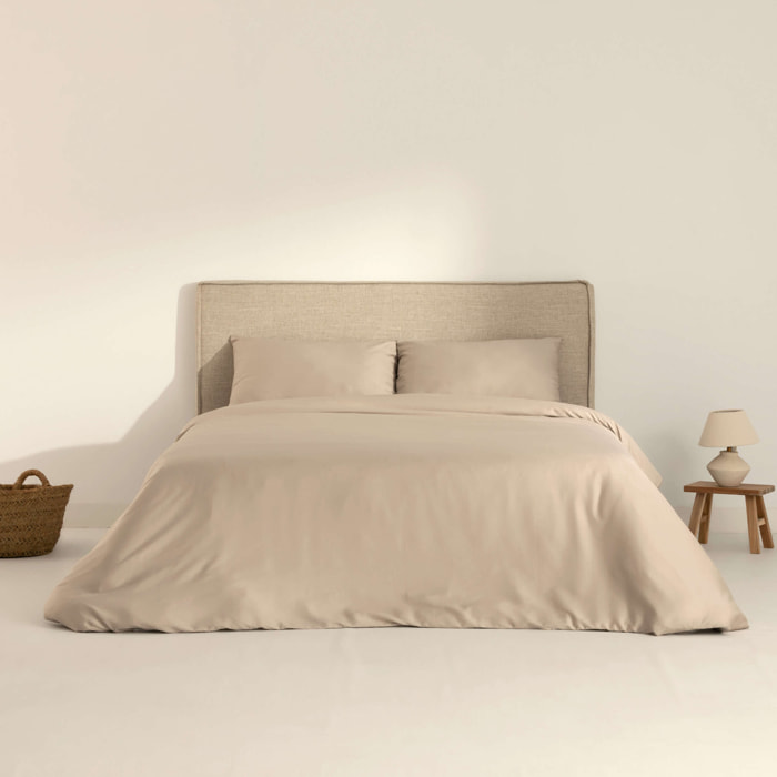 Housse de couette en satin 157 fils Cement