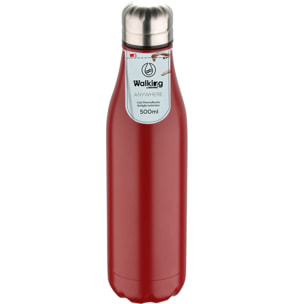 Botella termo cola 500ml rosa Walking anywhere- Bergner