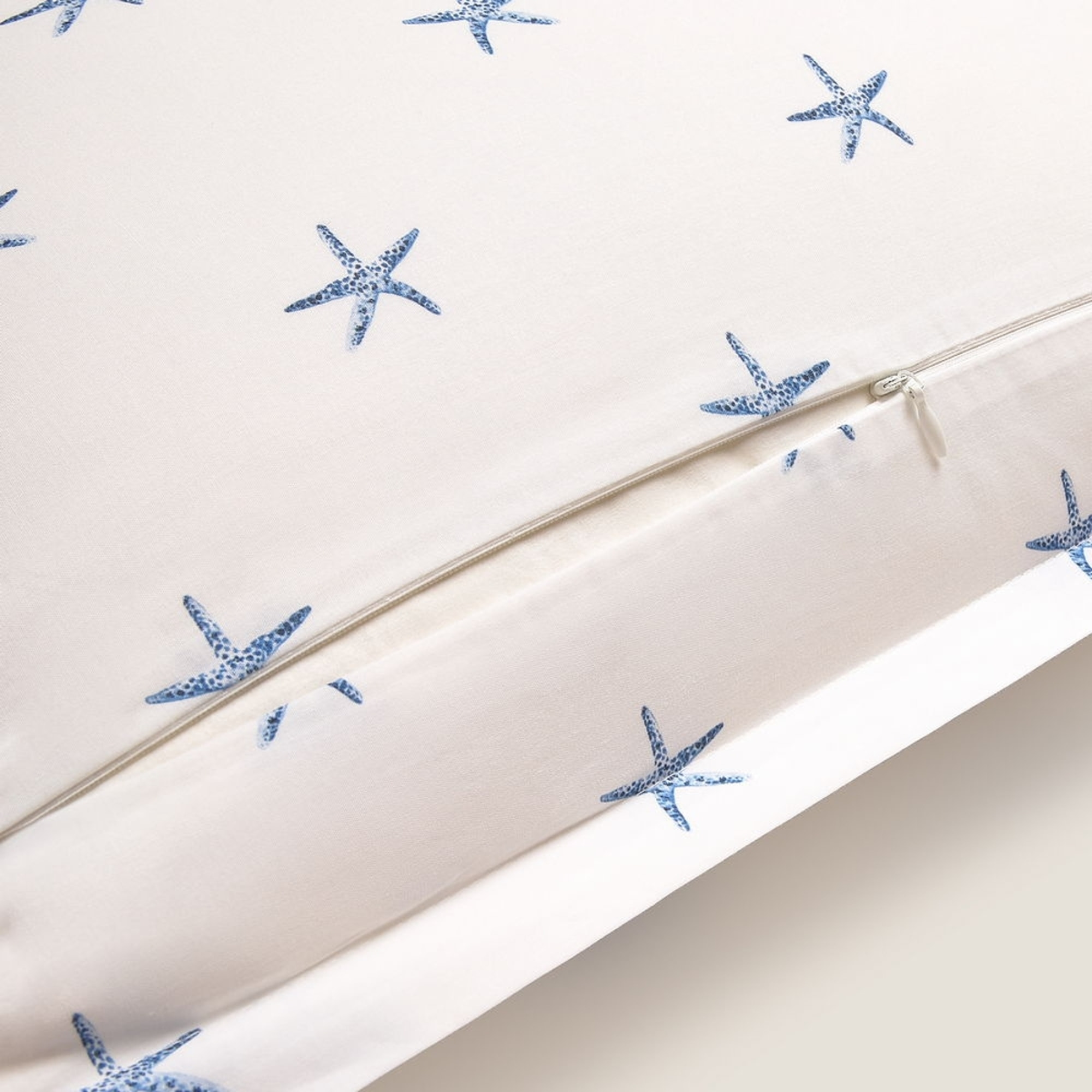 Funda de cuadrante algodón percal marinero Crea color azul 100% Algodón percal