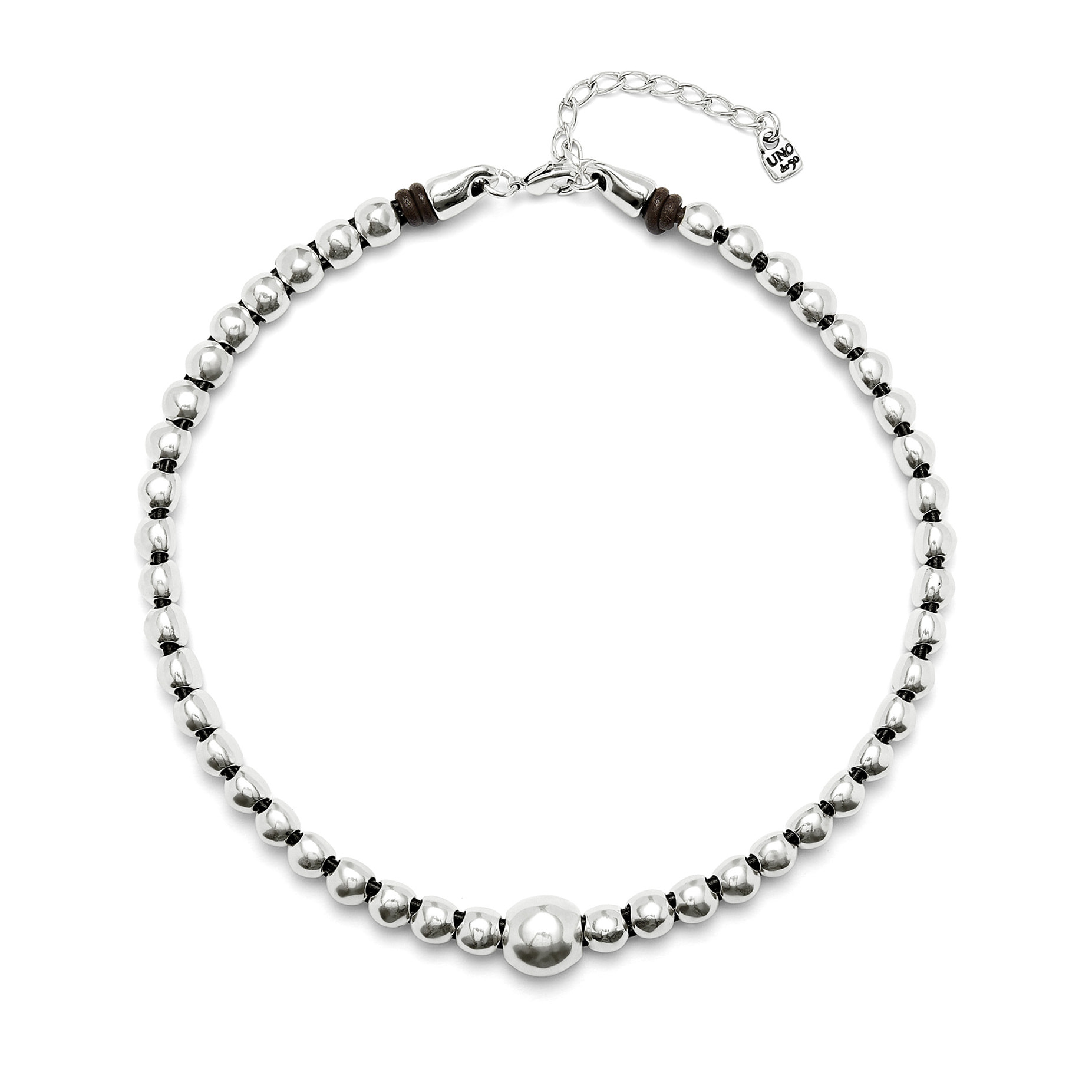 Colgante SER INTRÉPIDA PLATEADO U