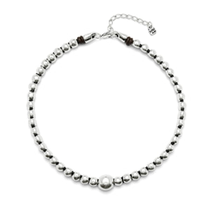 Colgante SER INTRÉPIDA PLATEADO U