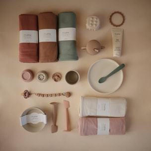 Mushie Manta Algodón M. Ribbed Plain