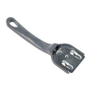 Racloir pratique en acier Lot de 2, 16 cm racloir anti-rayures et multifonction pour un usage quotidien Fackelmann Tecno