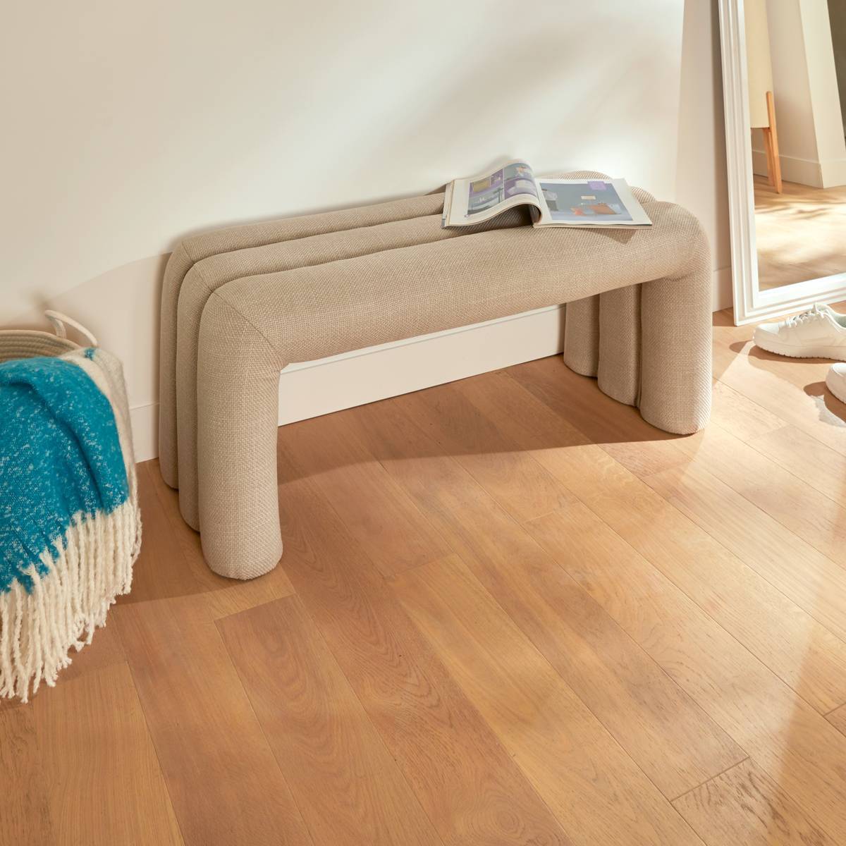 Banc Sisco argile 102x42cm
