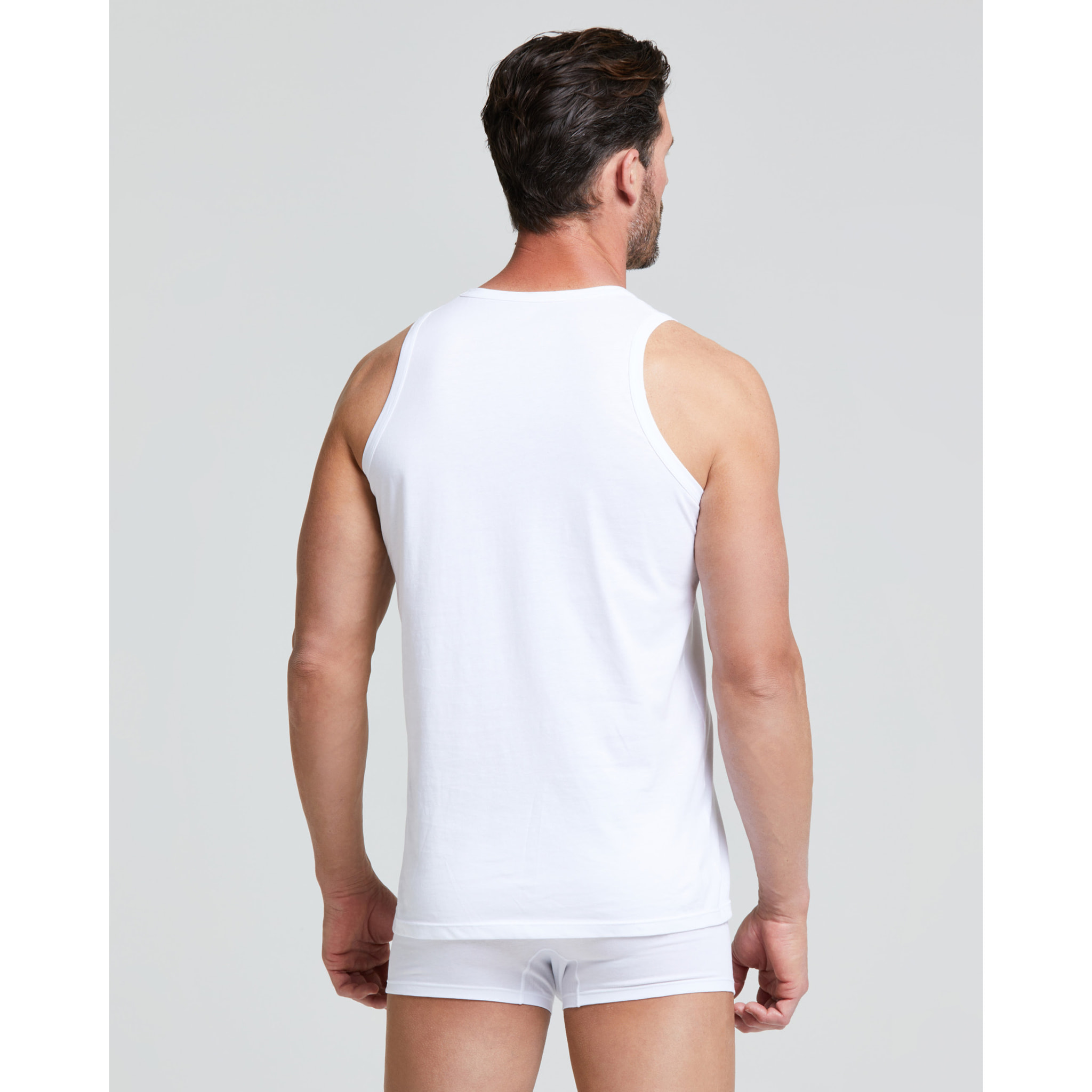 Canotta a spalla grande in cotone organico Cotton Planet vestibilità comfort