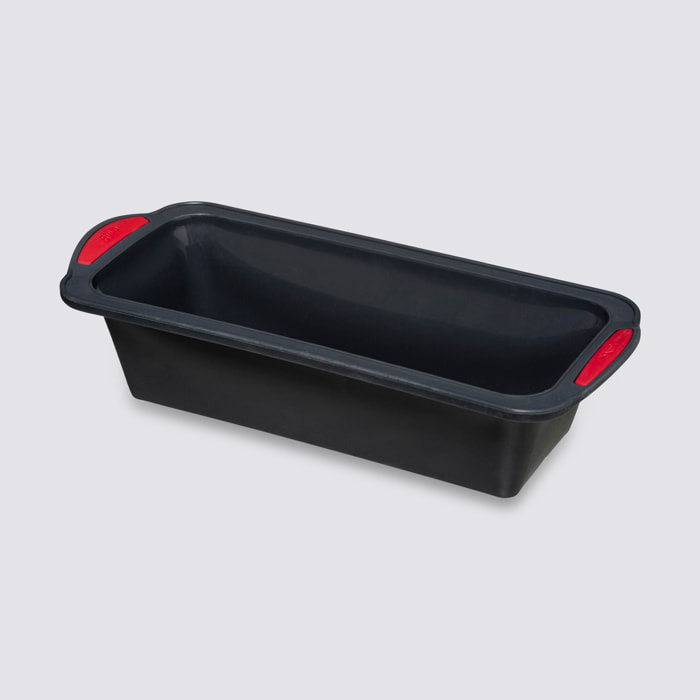Silitop" molde de silicona para tartas negro rojo
