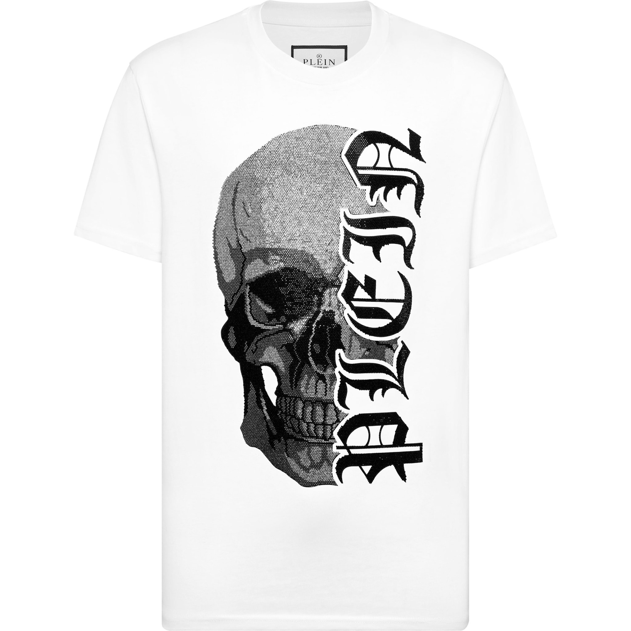 PHILIPP PLEIN Maglietta girocollo Ss GOTHIC PLEIN