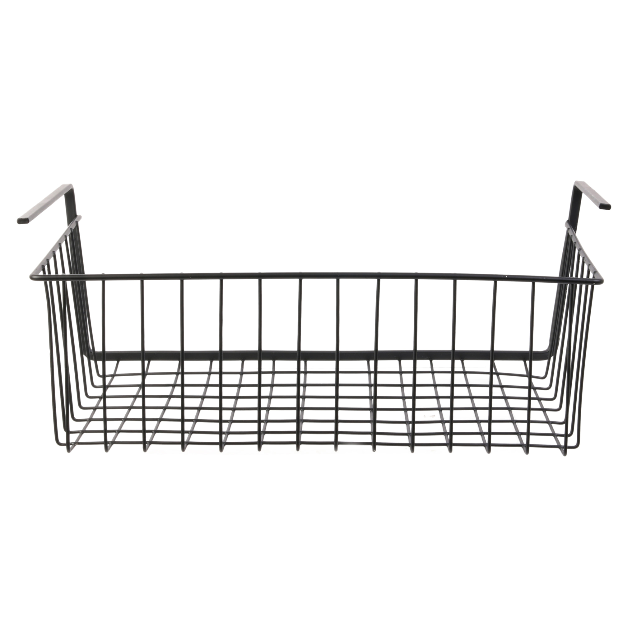 Panier Suspendu - JE CHERCHE UNE IDEE - Métal Filaire - Noir