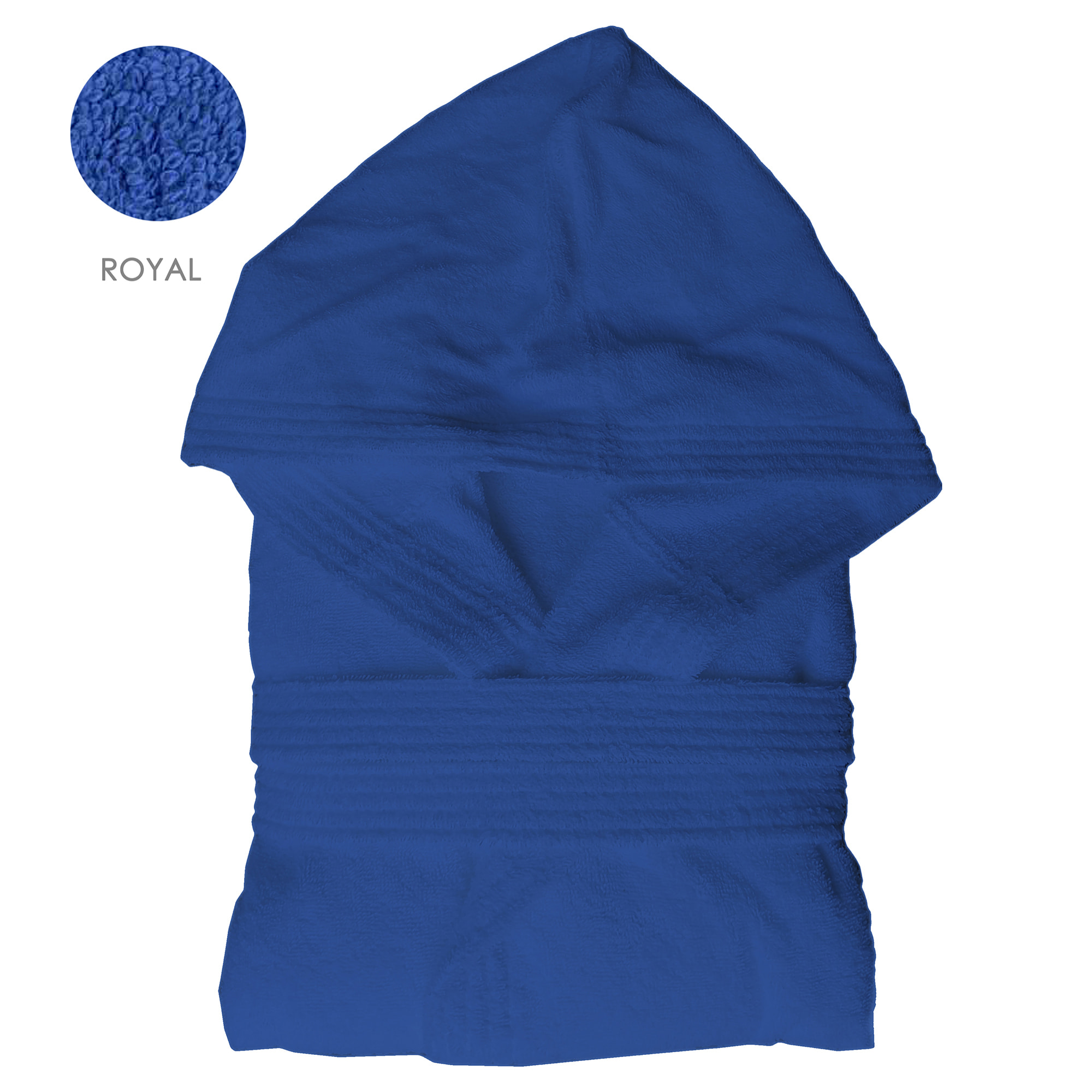 Accappatoio unisex con cappuccio e tasche