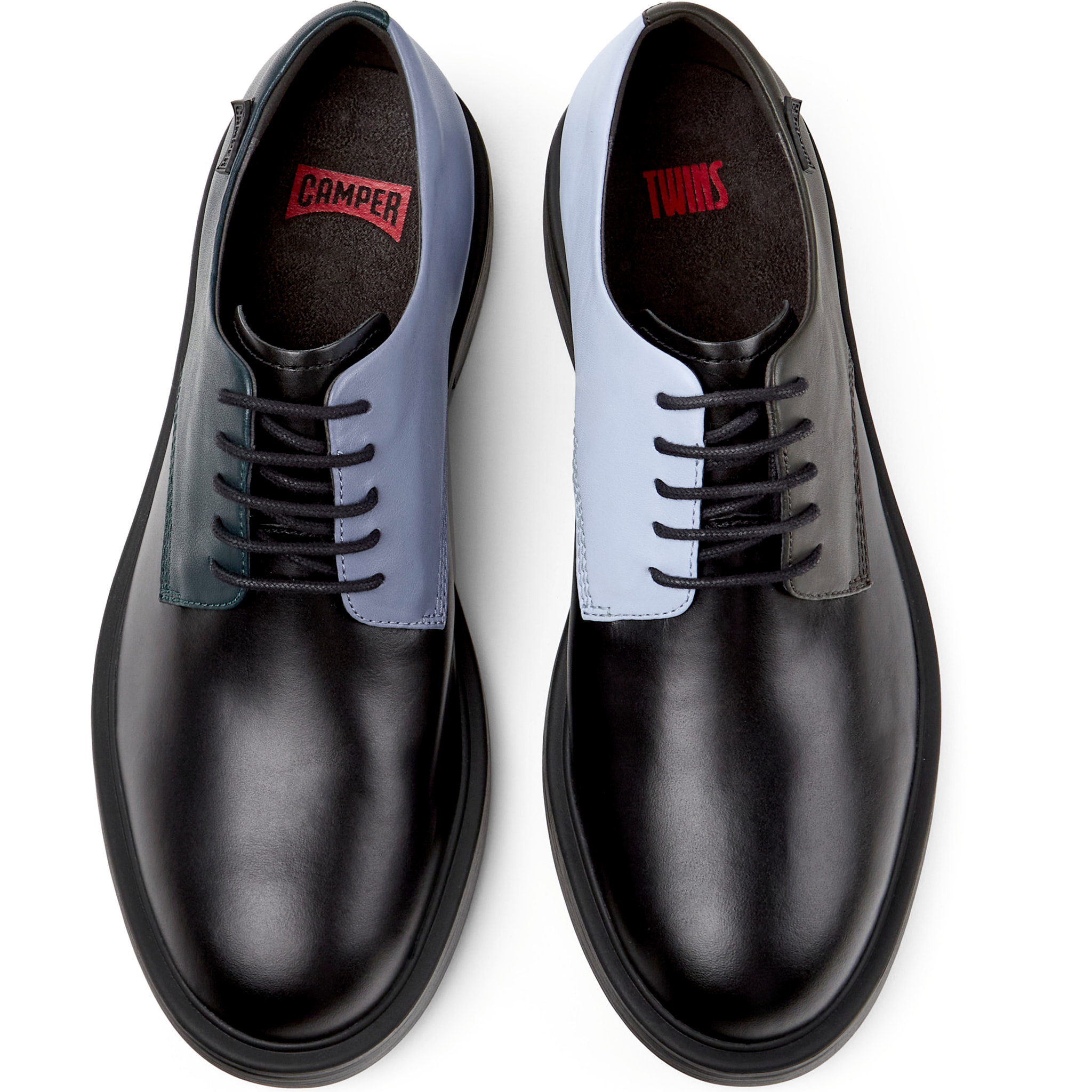 Scarpe stringate - CAMPER Dean Twins - Multicolore - Pelle liscia