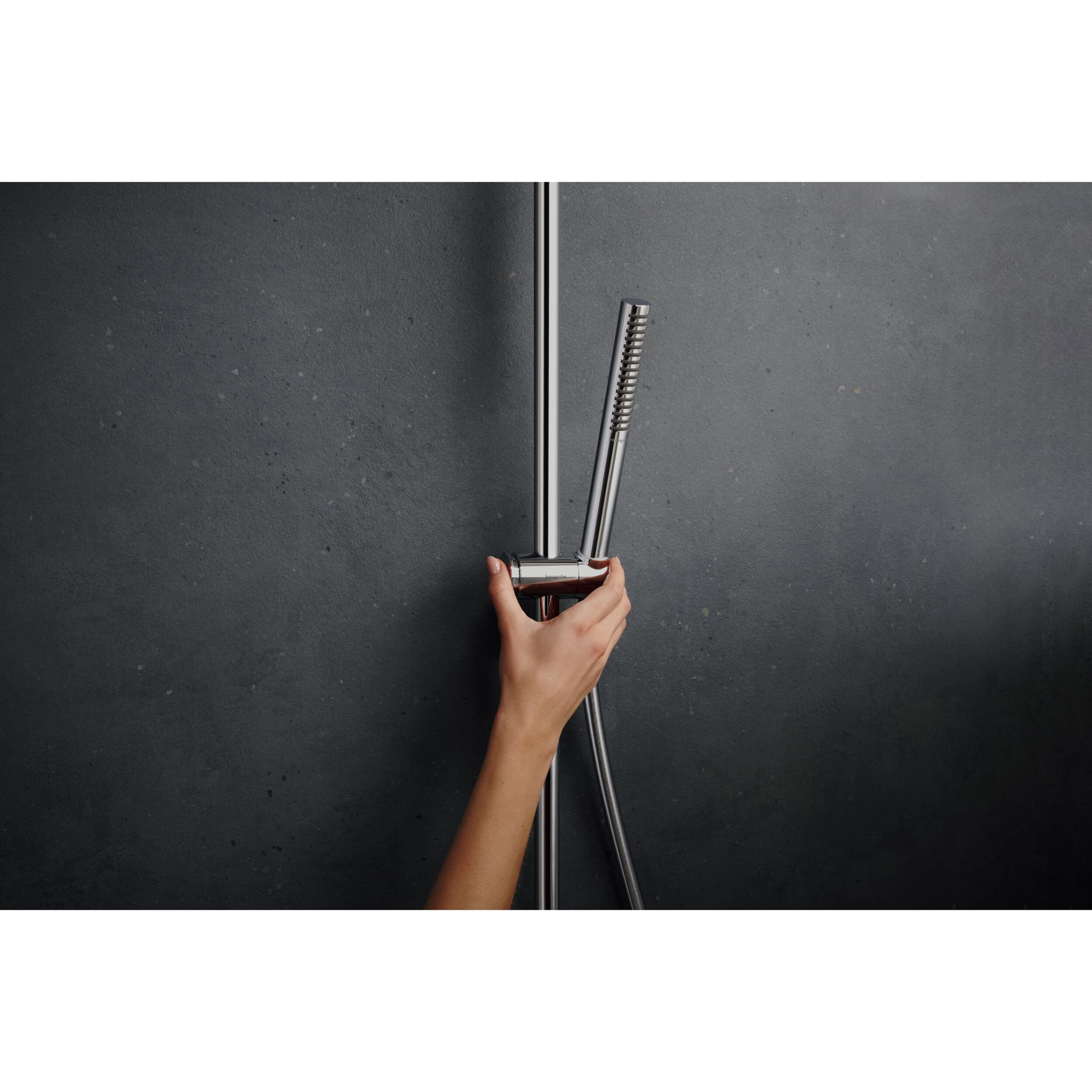 Colonne de douche 260 Pulsify S Puro EcoSmart avec mitigeur thermostatique Ecostat Fine, Chromé