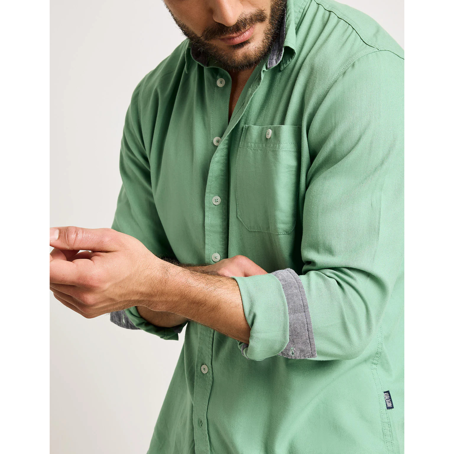 Camisa Manga Larga Aguamarina - Pouka