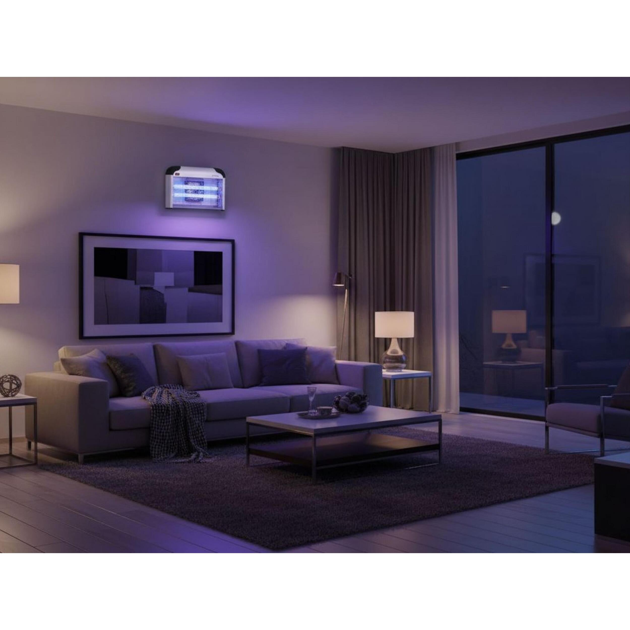 Mata insectos 20W con luz ultravioleta ZZAP TURBO 3 PURLINE