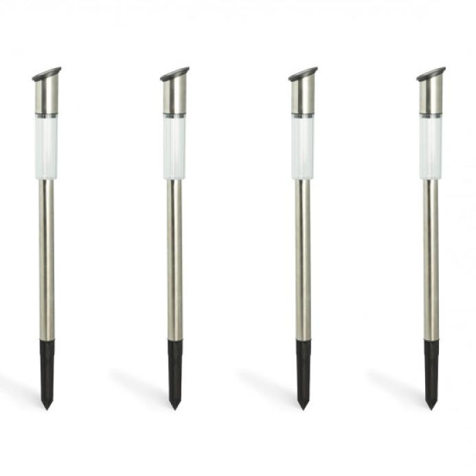 Bornes stick solaires - lot de 4