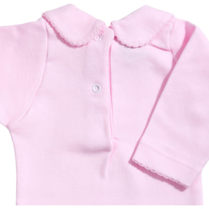 Body bebé manga larga cuello elegante