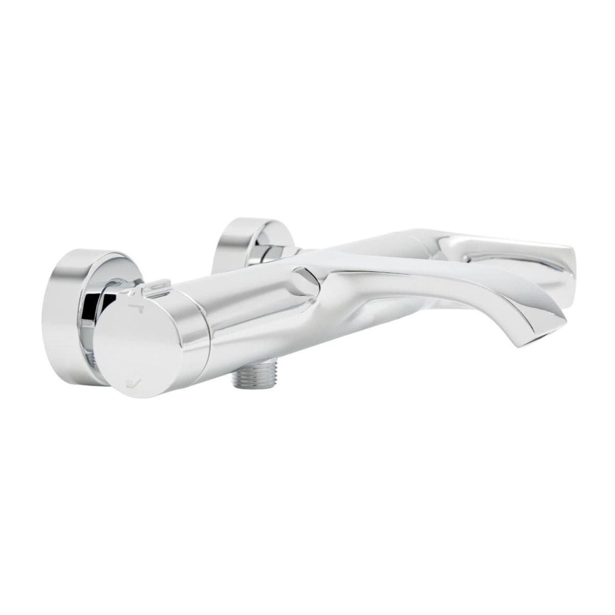 Infinitio mitigeur de baignoire monocommande mural, entraxe 150 mm, sans ensemble de douche, chrome (SATBSINF222)