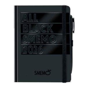 SMEMO 12 MESI ALL BLACK GIORNALIERA 2025/2026