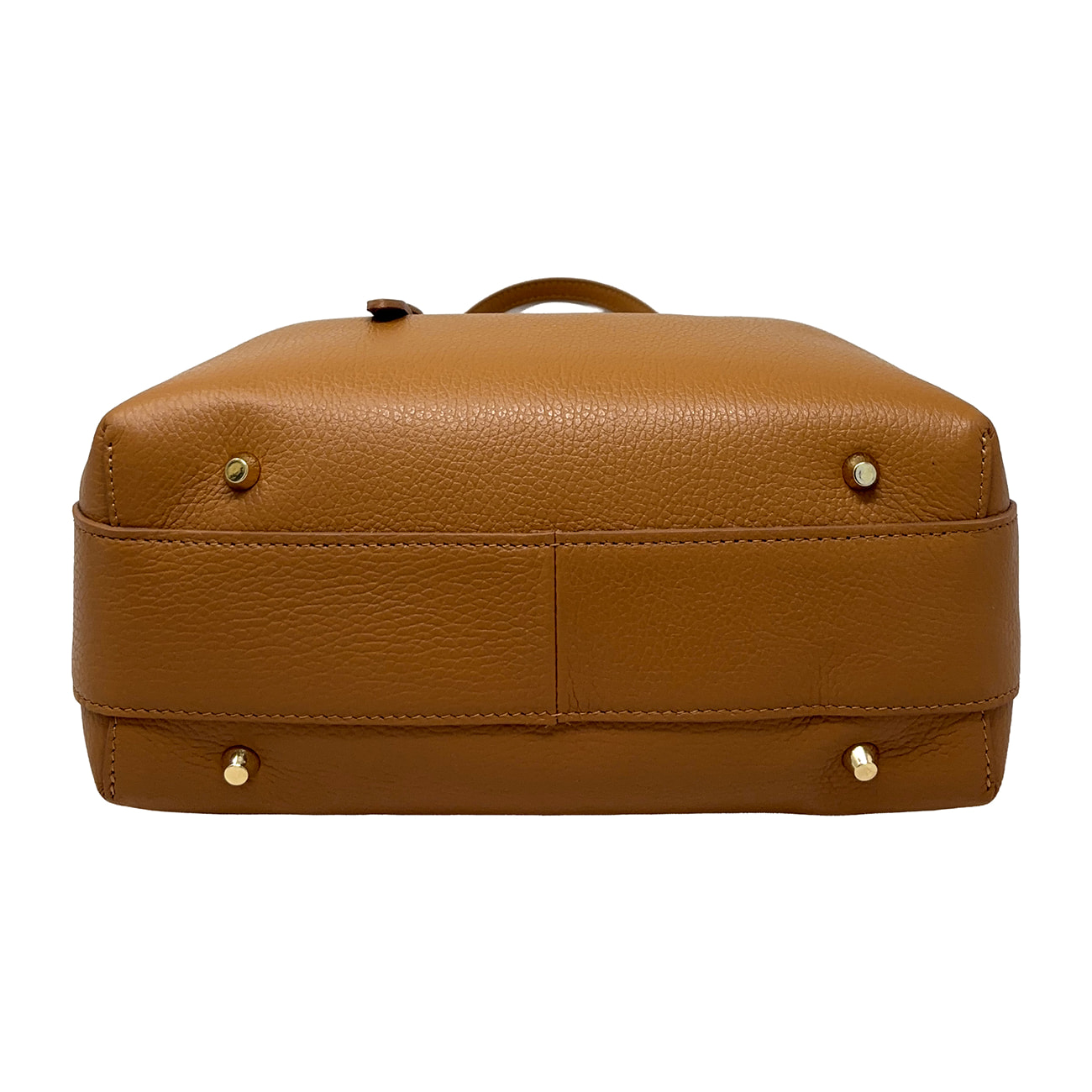 Borsa a Mano Elegante da Donna in Pelle Martellata con Tracolla