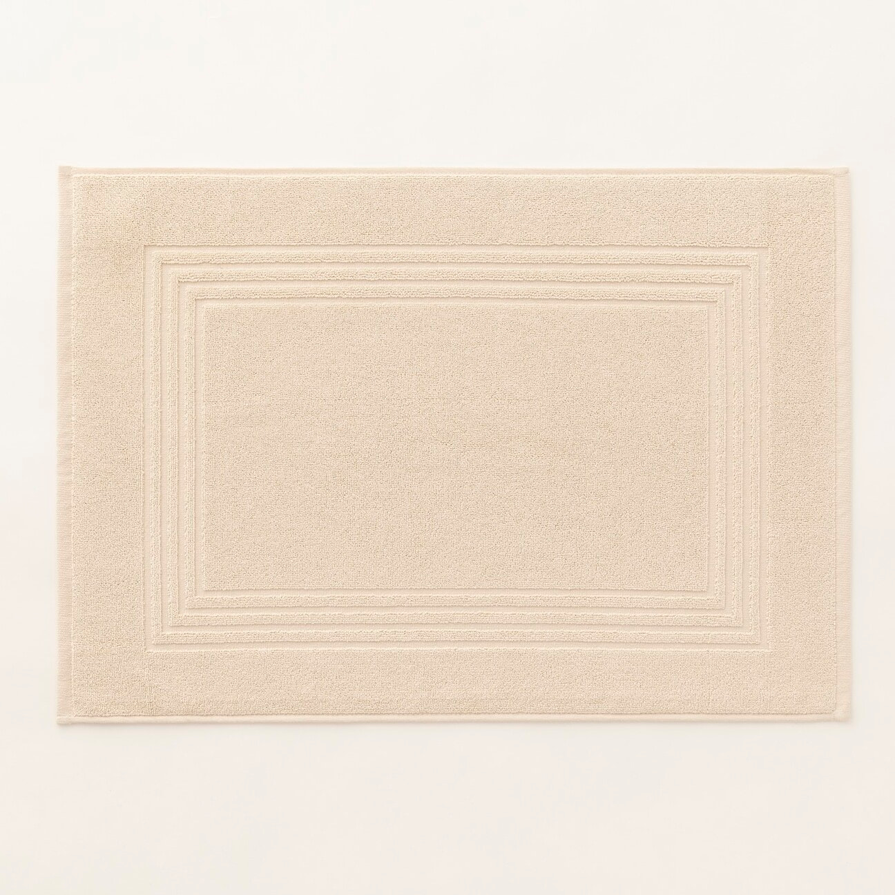 Tapis de Bain Coton Peigné - 920 g/m2 BEIGE