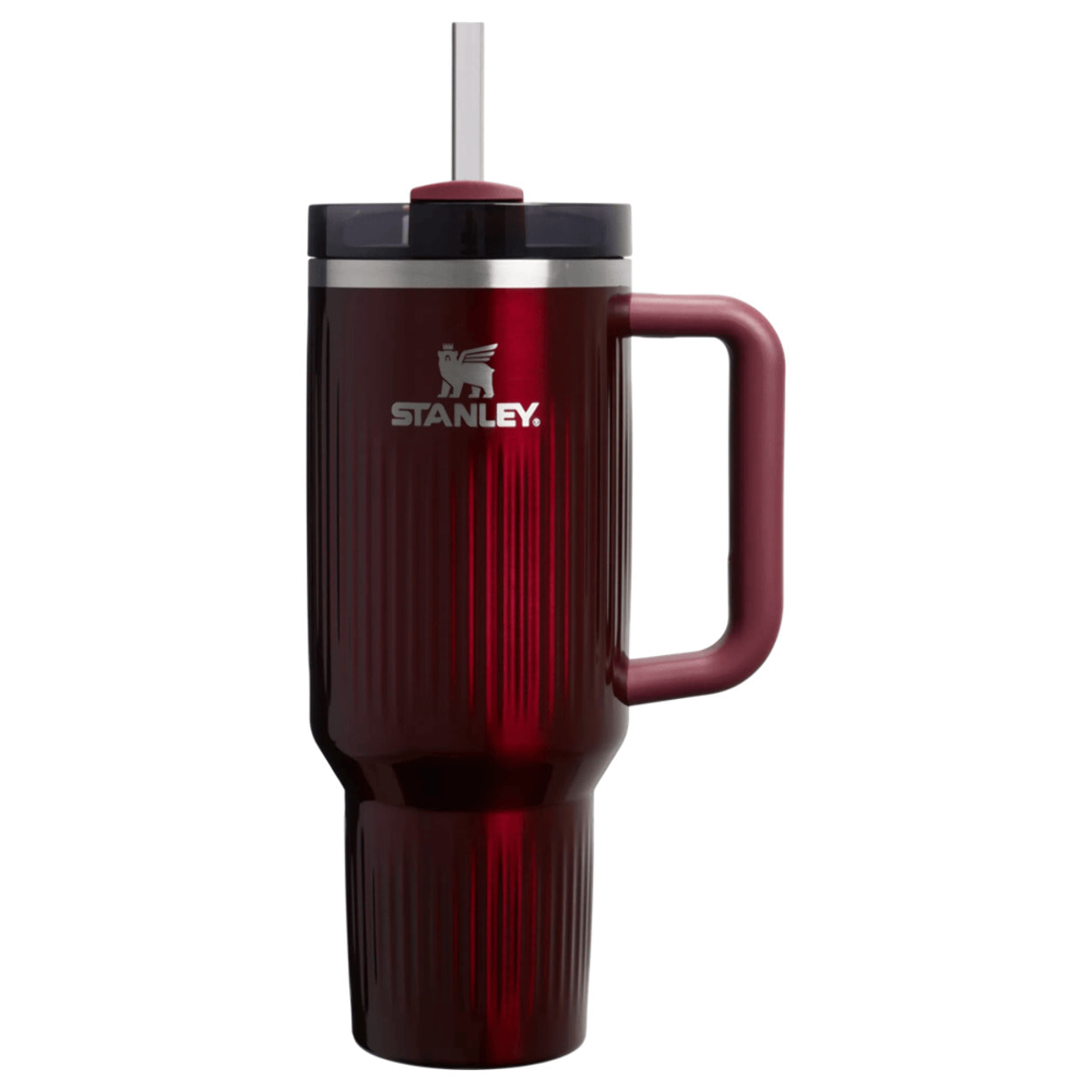 Borraccia Termica Con Cannuccia - 1,18L - QUENCHER® H2.0 FLUTED TUMBLER - Garnet Shine