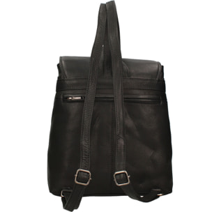 Zaino  da uomo In Vera pelle Made in Italy 27x30x12 cm