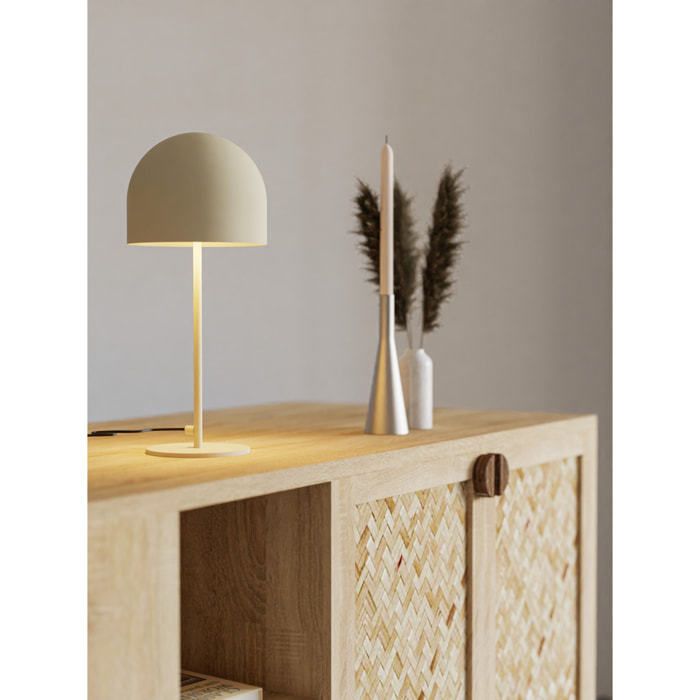 Forlight Fres sobremesa beig para bombilla E27