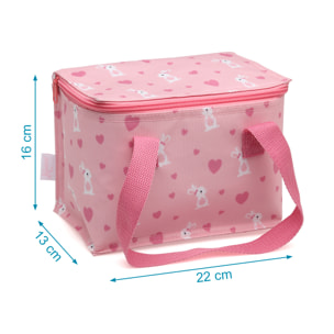 BOLSA TÉRMICA CONEJITO ROSA