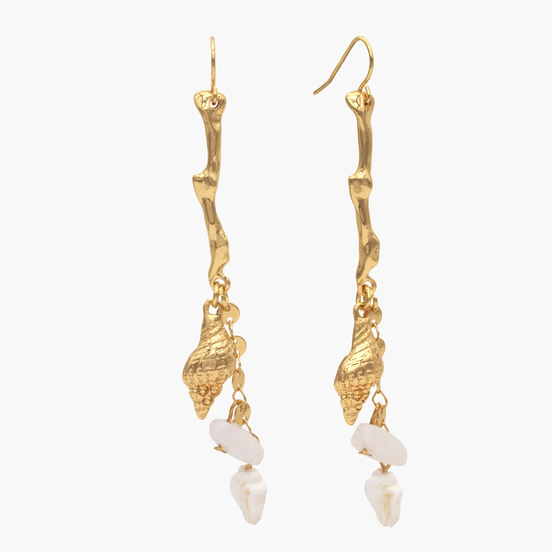 Pendientes largos de mujer