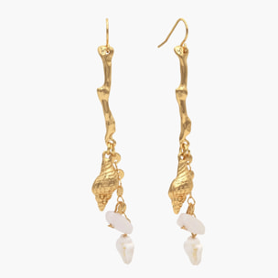 Pendientes largos de mujer