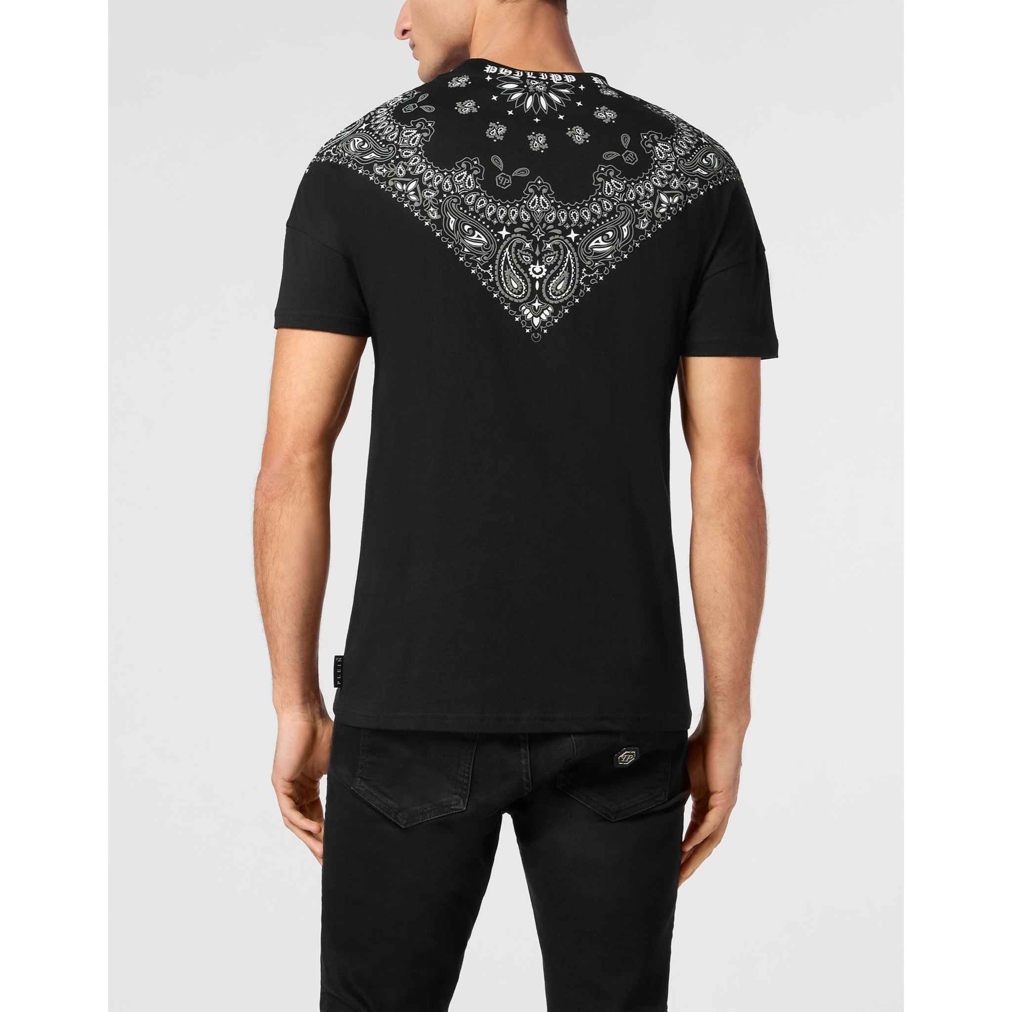 PHILIPP PLEIN T-Shirt Round Neck PAISLEY