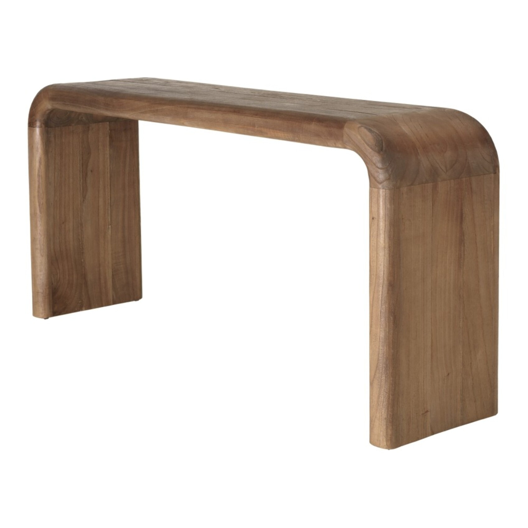 ROMY - Console épurée en bois de mindi