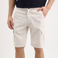 Bermuda Ben - coupe classique - beige clair