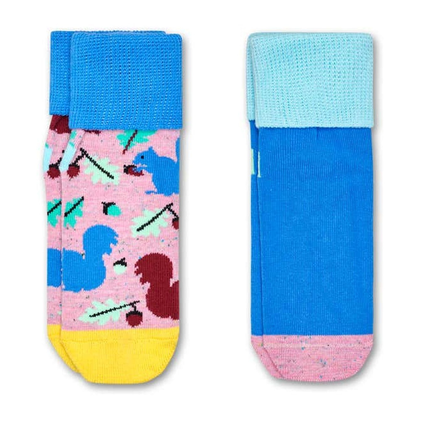 Calcetines pack-2 kids squirrel anti-slip