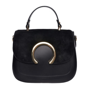 Borsa a tracolla Anna Luchini Nero