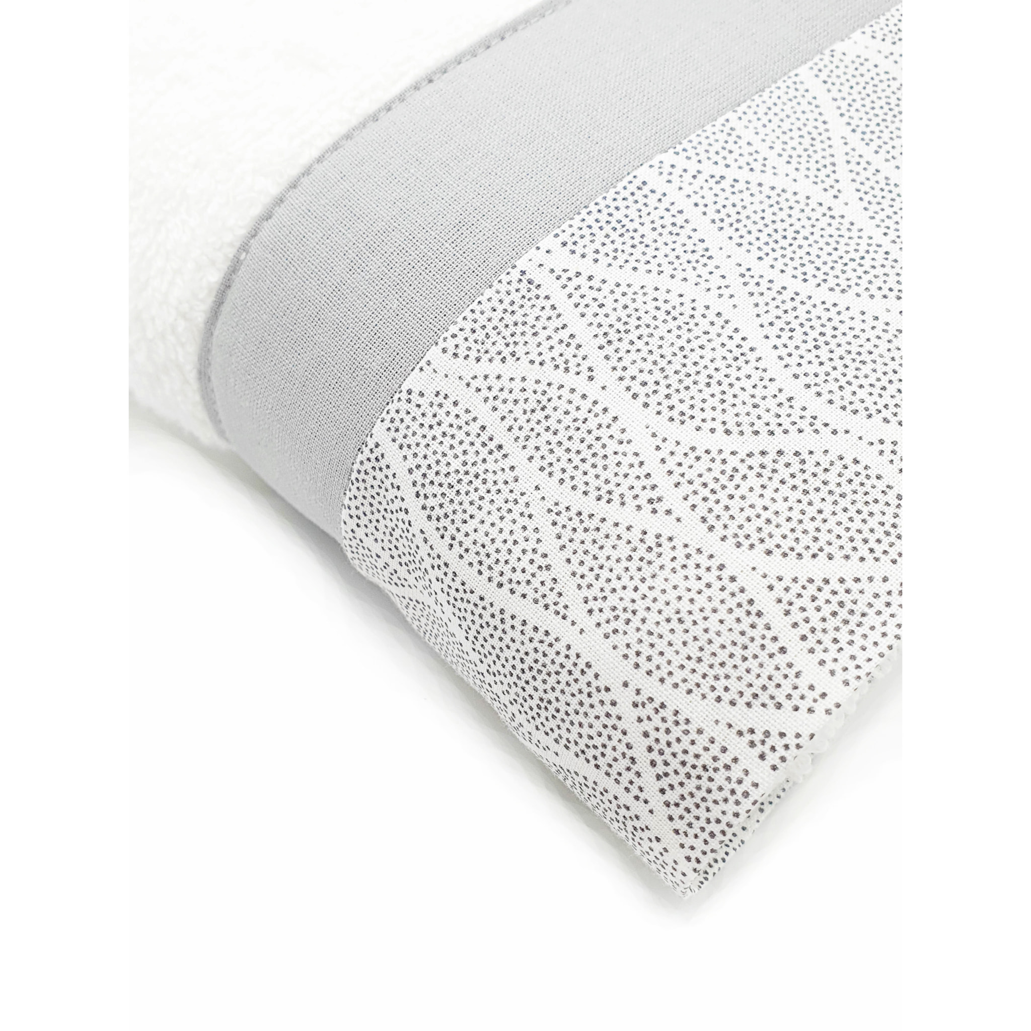 Set Spugna VENTOTENE 2 Pezzi: Viso+Ospite - Bianco - 450 gr/m² - Puro Cotone