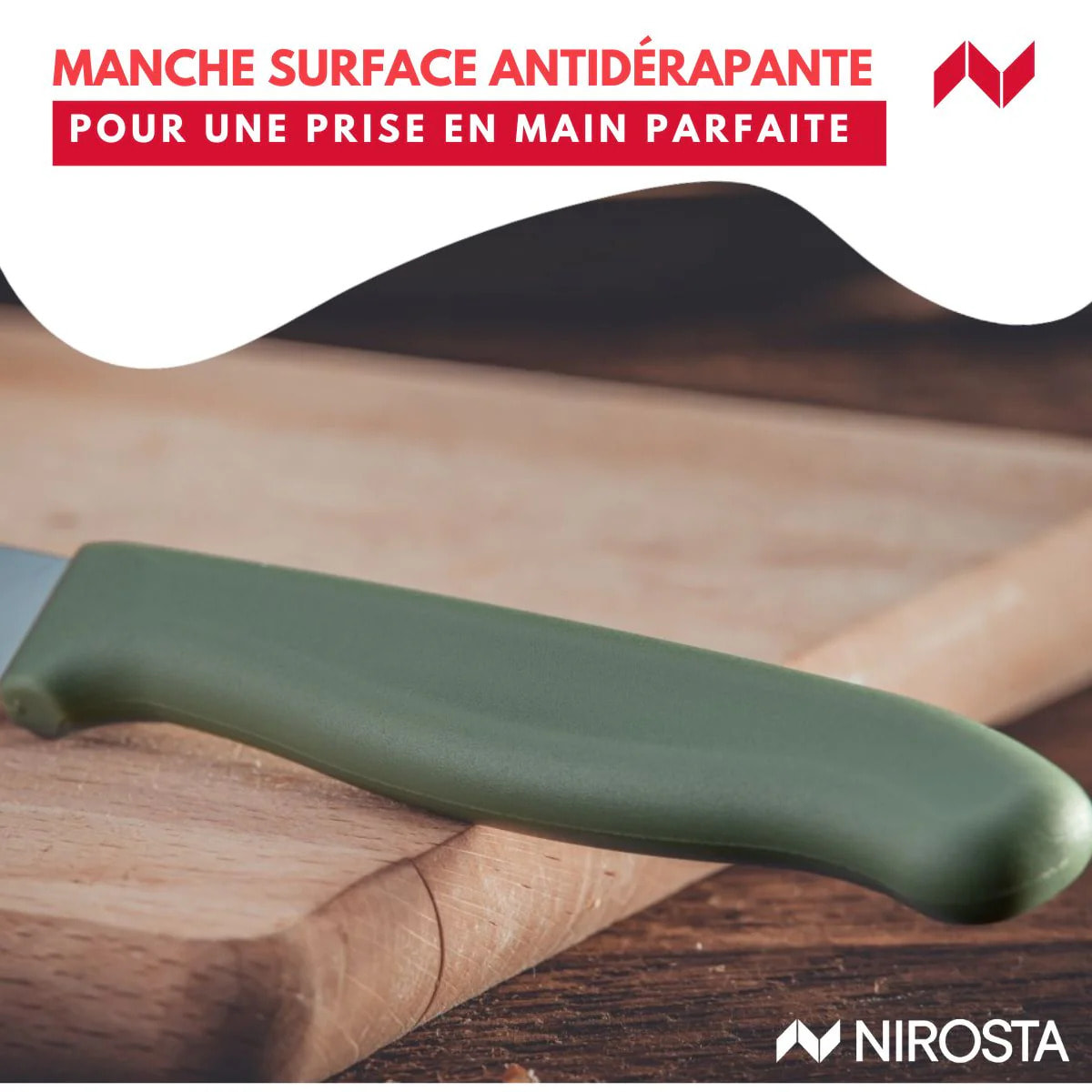 Couteau d’office universel 22,5 cm Nirosta Elemental