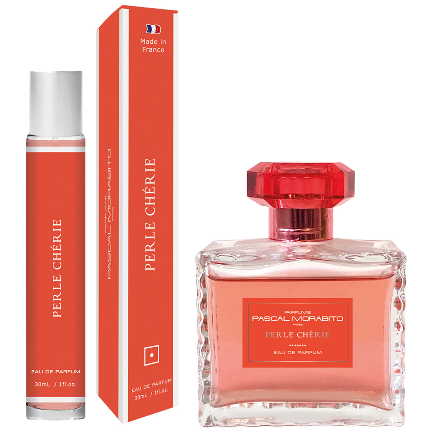 Perle Chérie - Coffret Eau de Parfum 100ml + Vapo de Voyage 30ml + Trousse