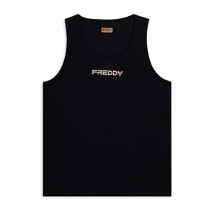 Canotta tecnica con girospalla ampio e taglio regular