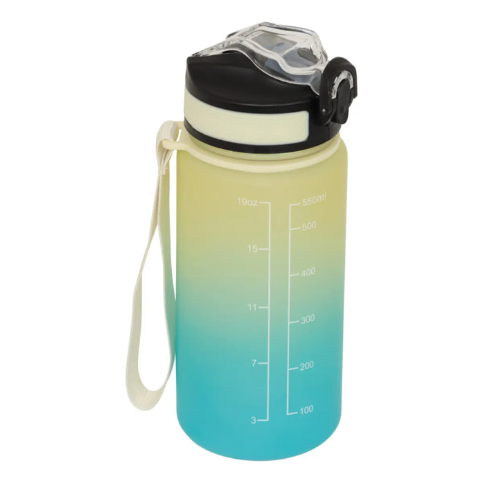 Gourde avec paille 0,6L