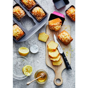 Moule à cake TEFAL Creabake trio mini-cakes 8.3 x 6.5 cm