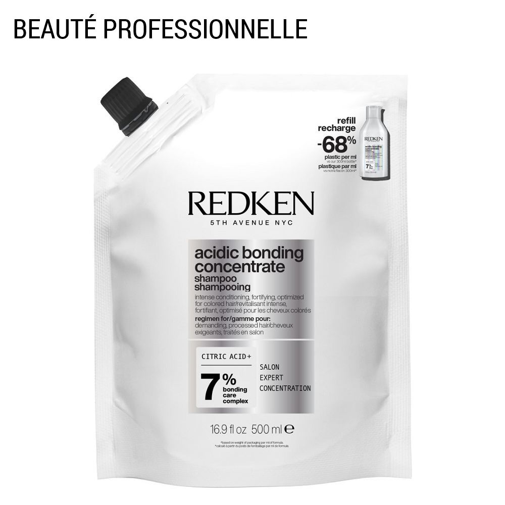 Acidic Bonding Concentrate - Recharge Shampoing Réparateur Sans Sulfate Pour Cheveux Abimés