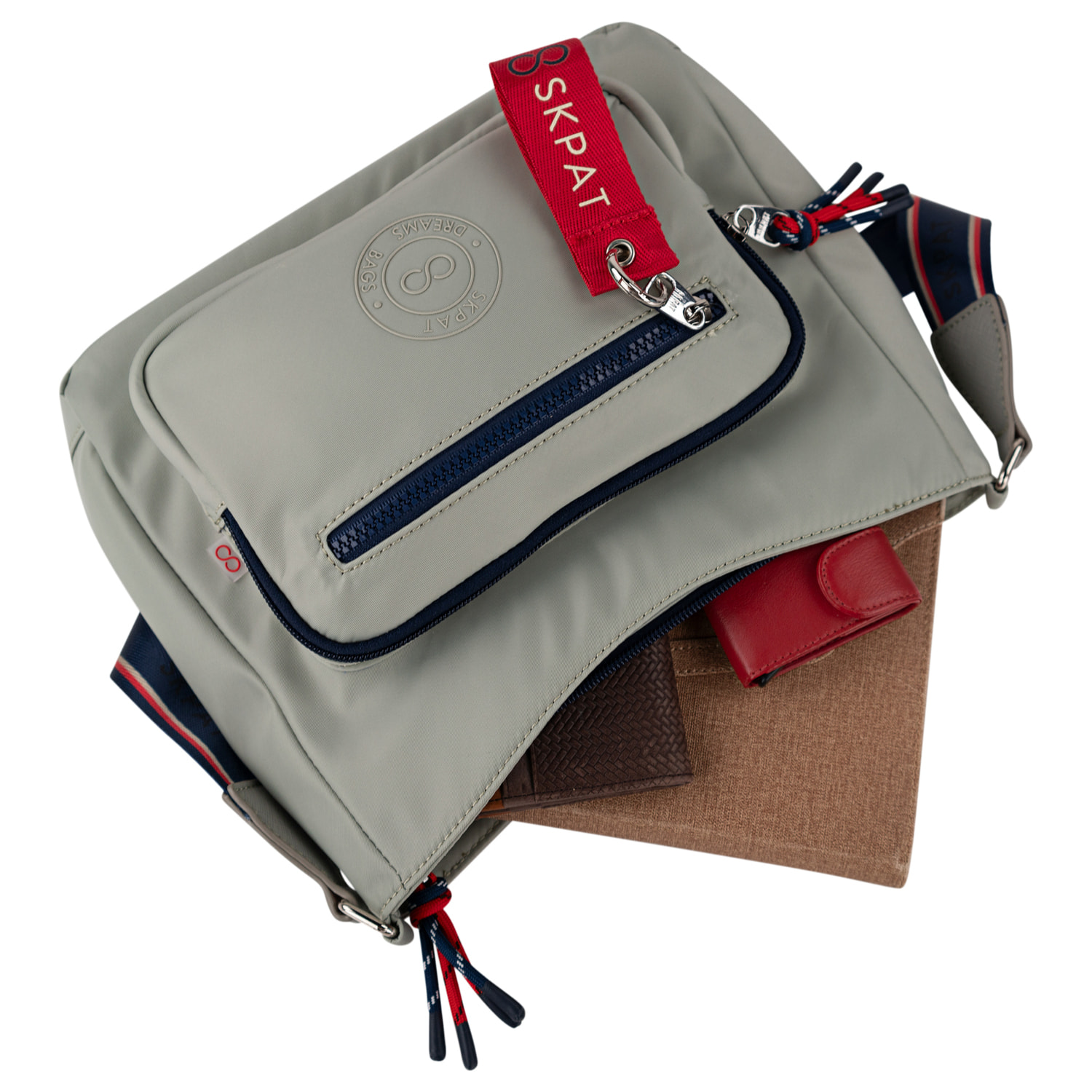 Bolso Bandolera Mujer Skpat Moselle Verde Menta