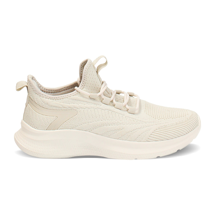 Slip on donna ghiaccio in tessuto