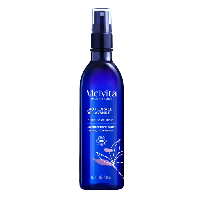 Eau Florale de Lavande Bio - Purifiante & Rééquilibrante 200 ml